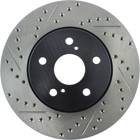 Sport Drilled/Slotted Brake Rotor,127.44125R